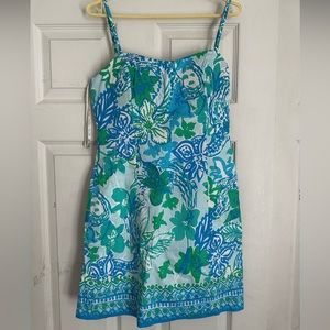 Lilly Pulitzer Shift Dress Tie-back